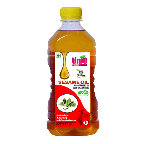 UNIQ - SESAME OIL (NALLA ENNAI)  - 1LTR